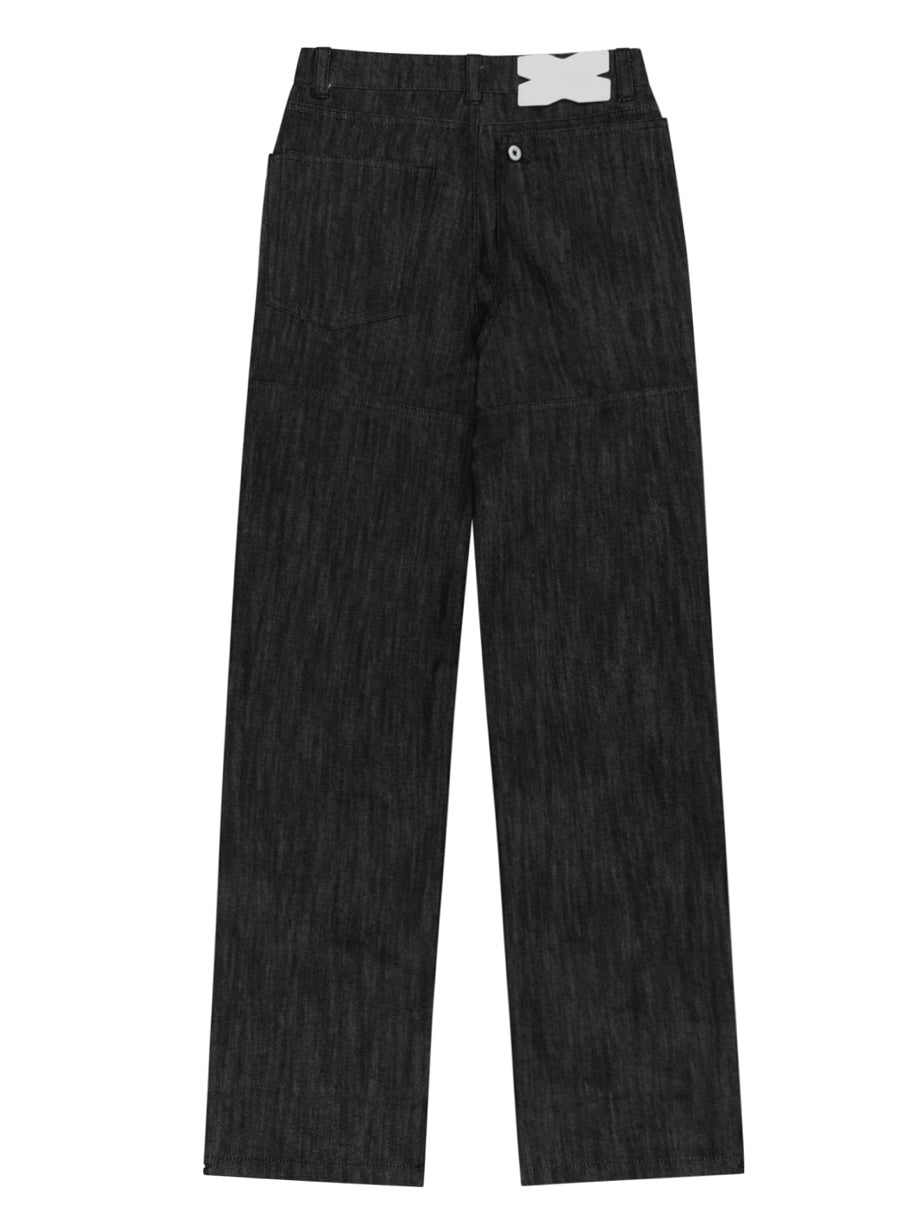 【OJOS】Metal Denim Pants