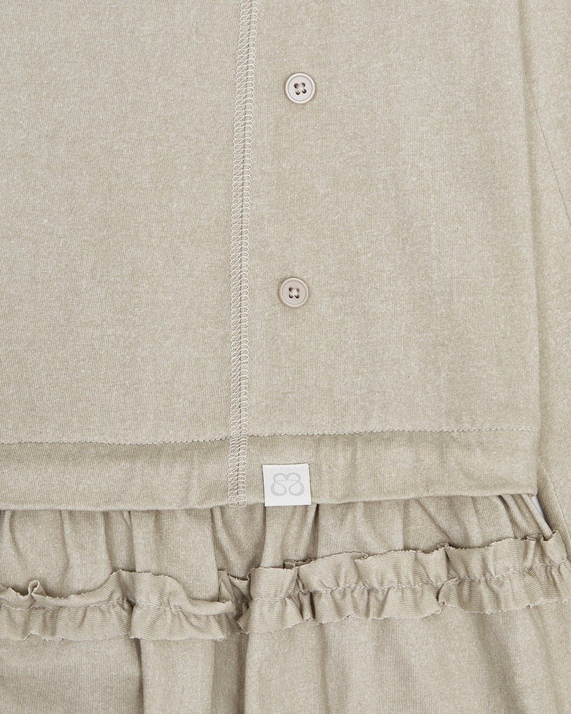 【TUOMIO】FRILL LAYERED LONG SLEEVE