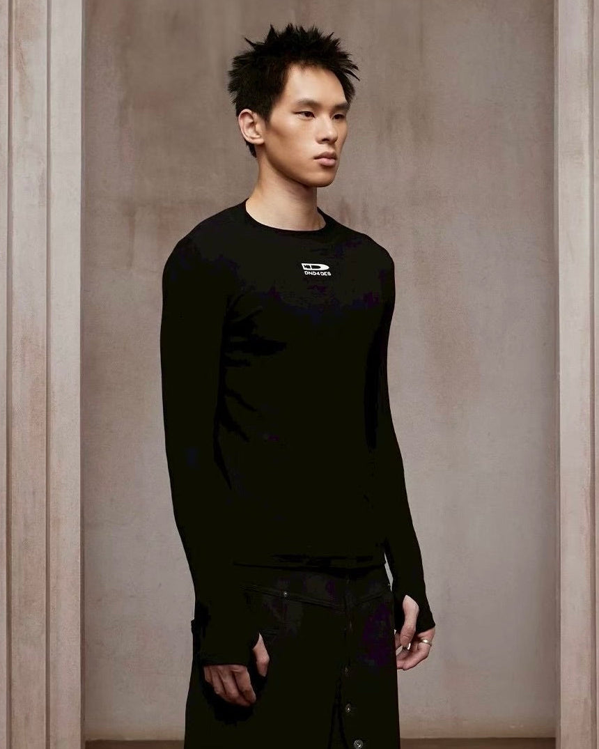 【DND4DES】Logo Basic L/S Tee