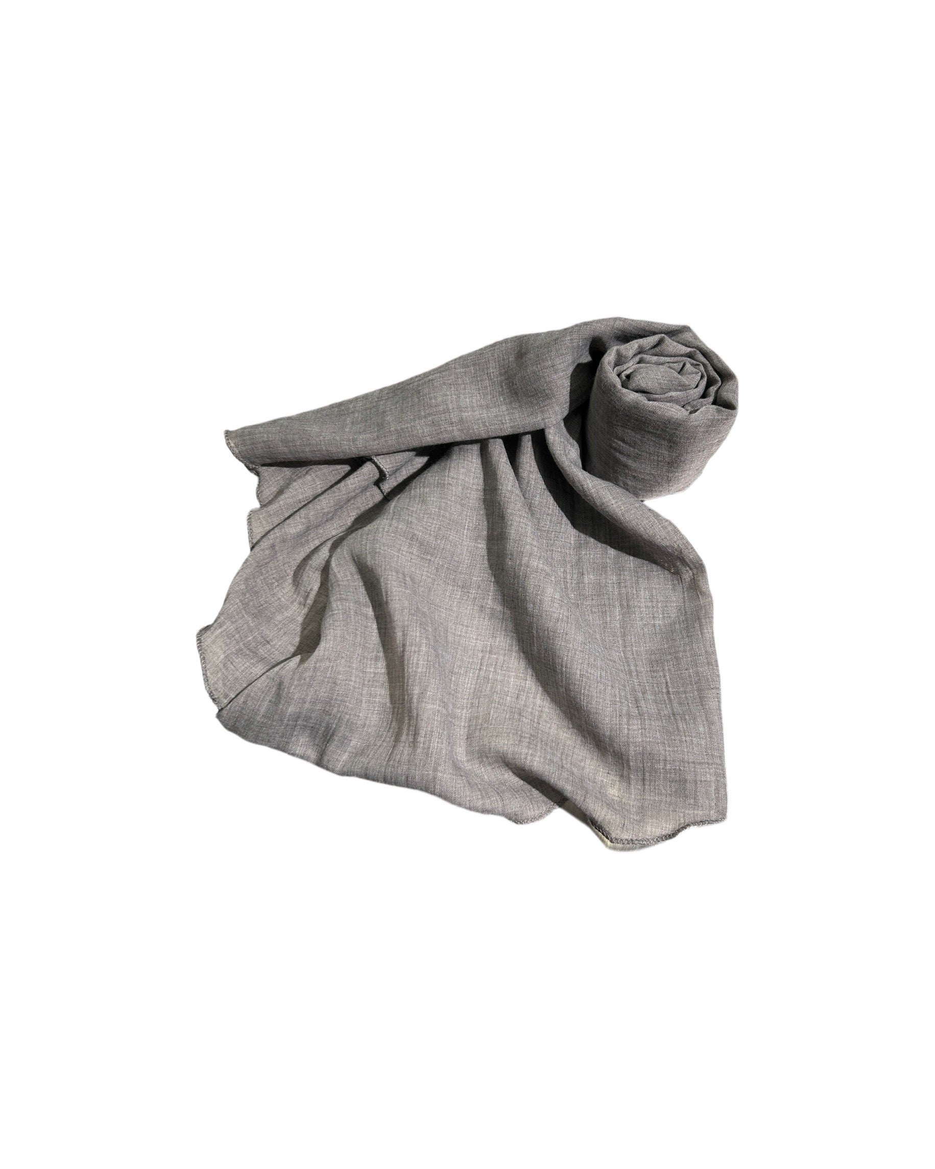 4/25 20:00発売 受注制【nmtc+】simple color scarf (4color)