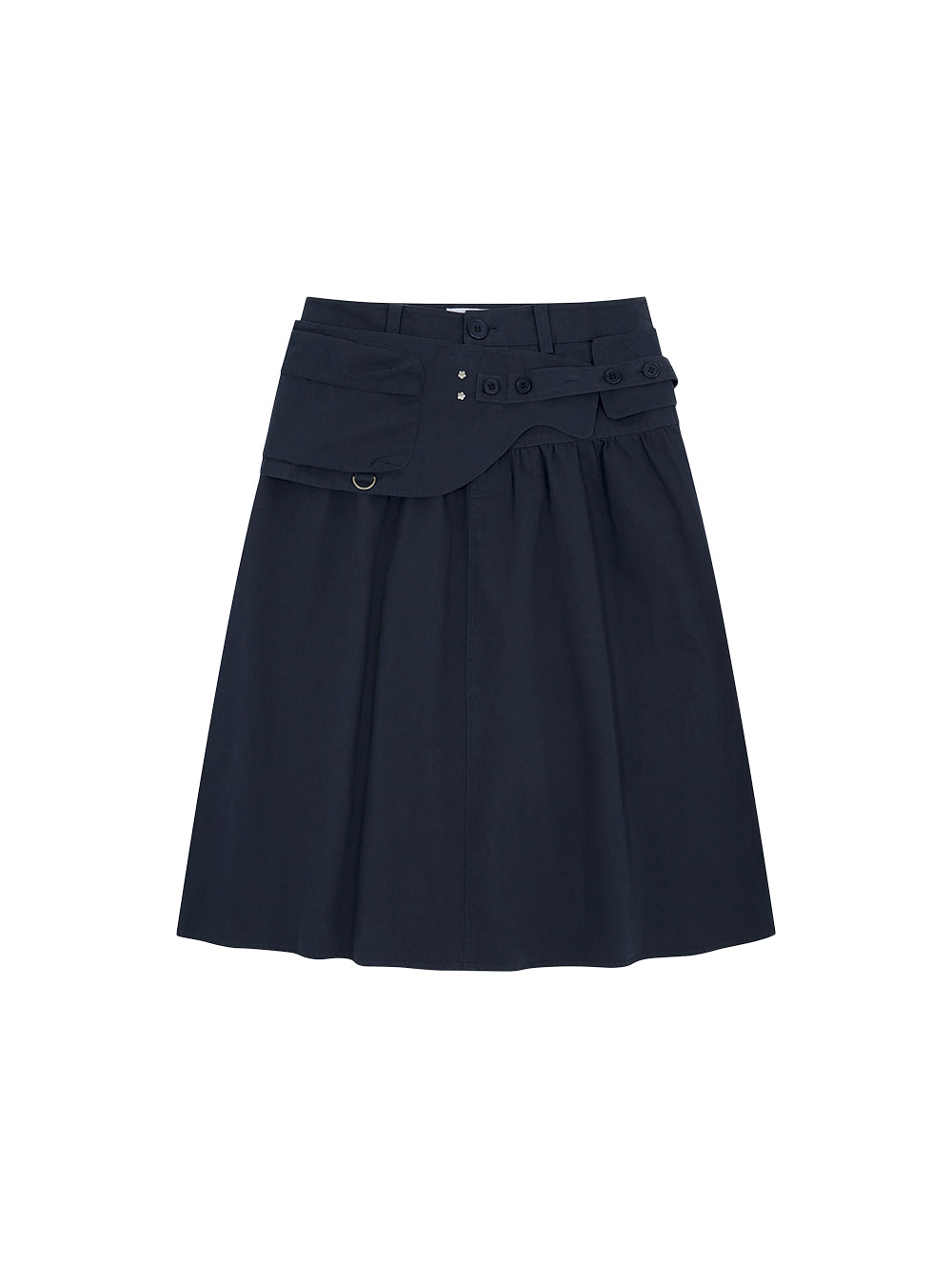 6/8 21:00発売【TUOMIO】WASHED BELT BAG SKIRT