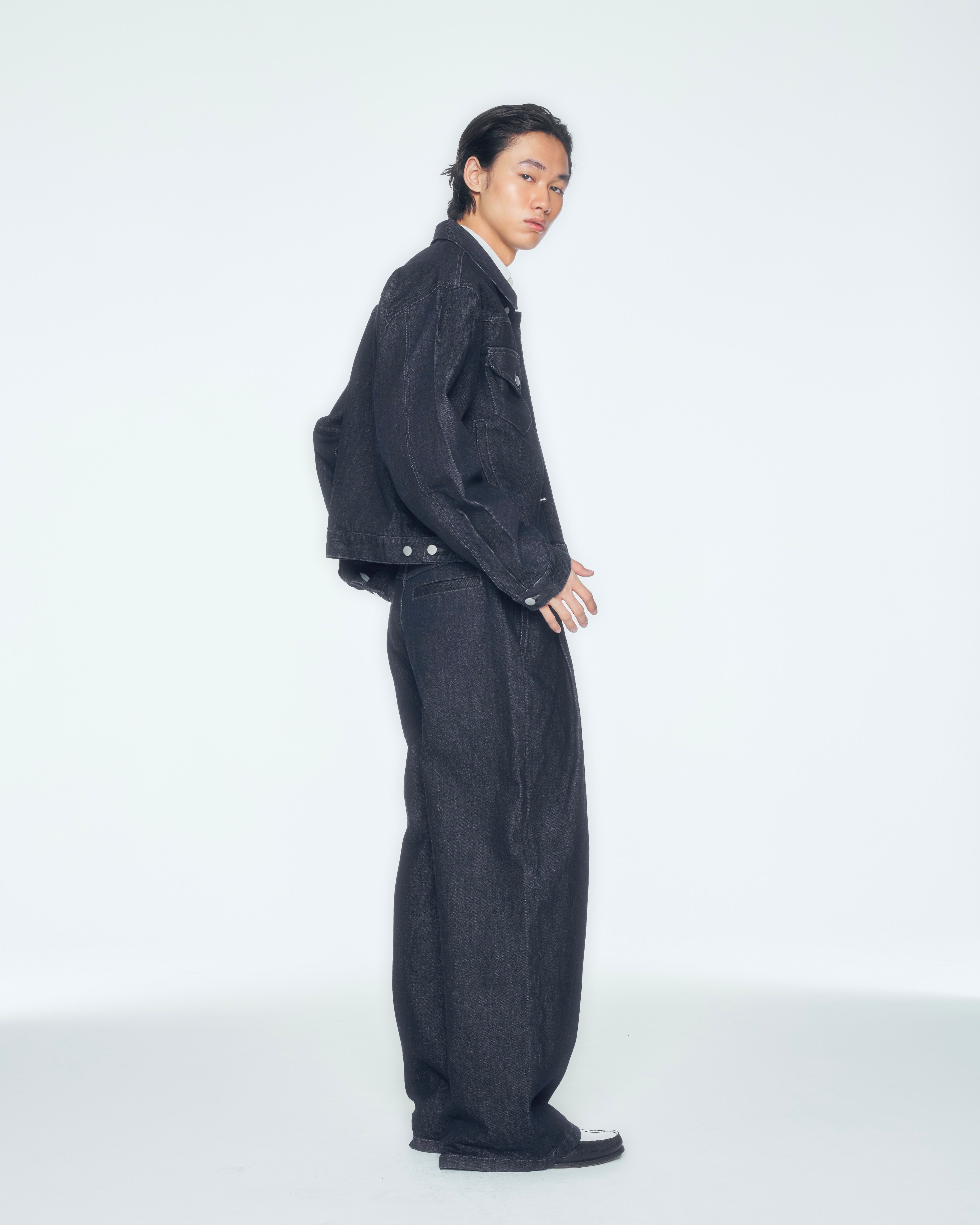 CS】two tuck baggy denim – PRESSING WEB SHOP