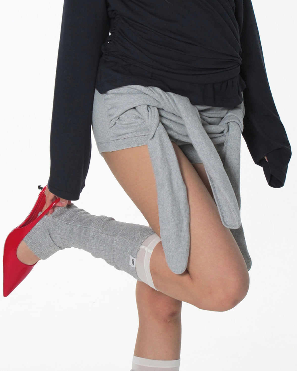 【CRANK】DOUBLE TIED MICRO SHORTS