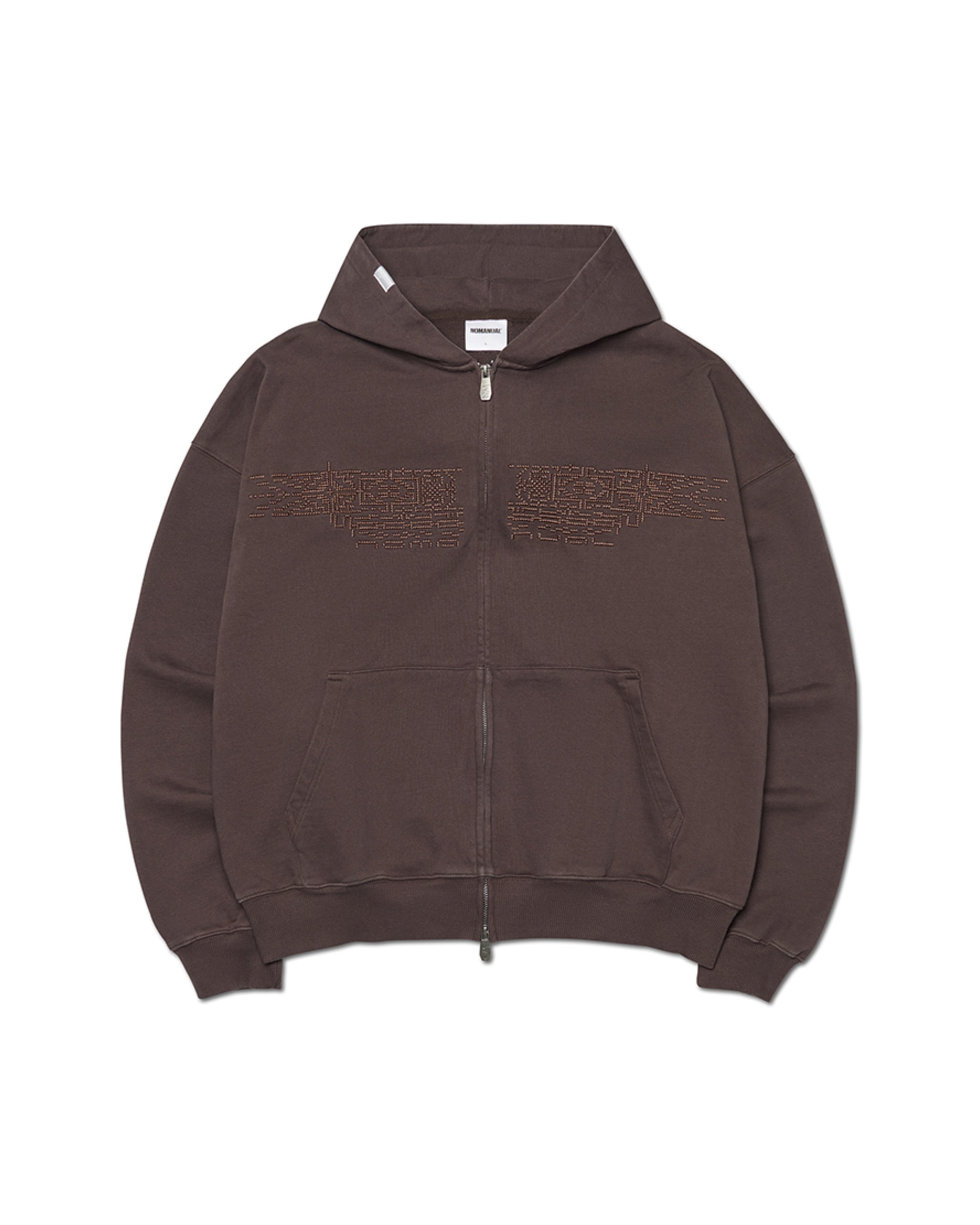 【NOMANUAL】D.P HOODED ZIP-UP