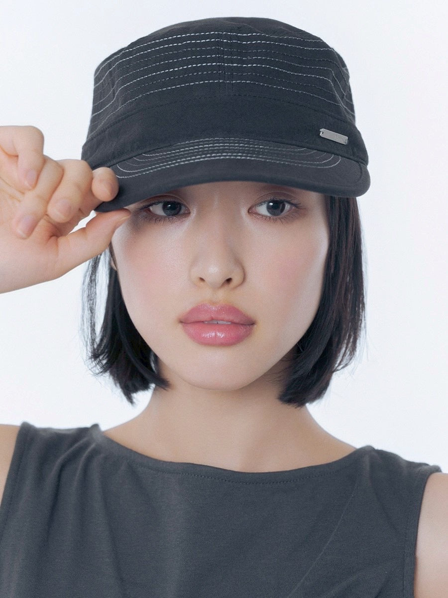 【Miseki seoul】Stitch work cap