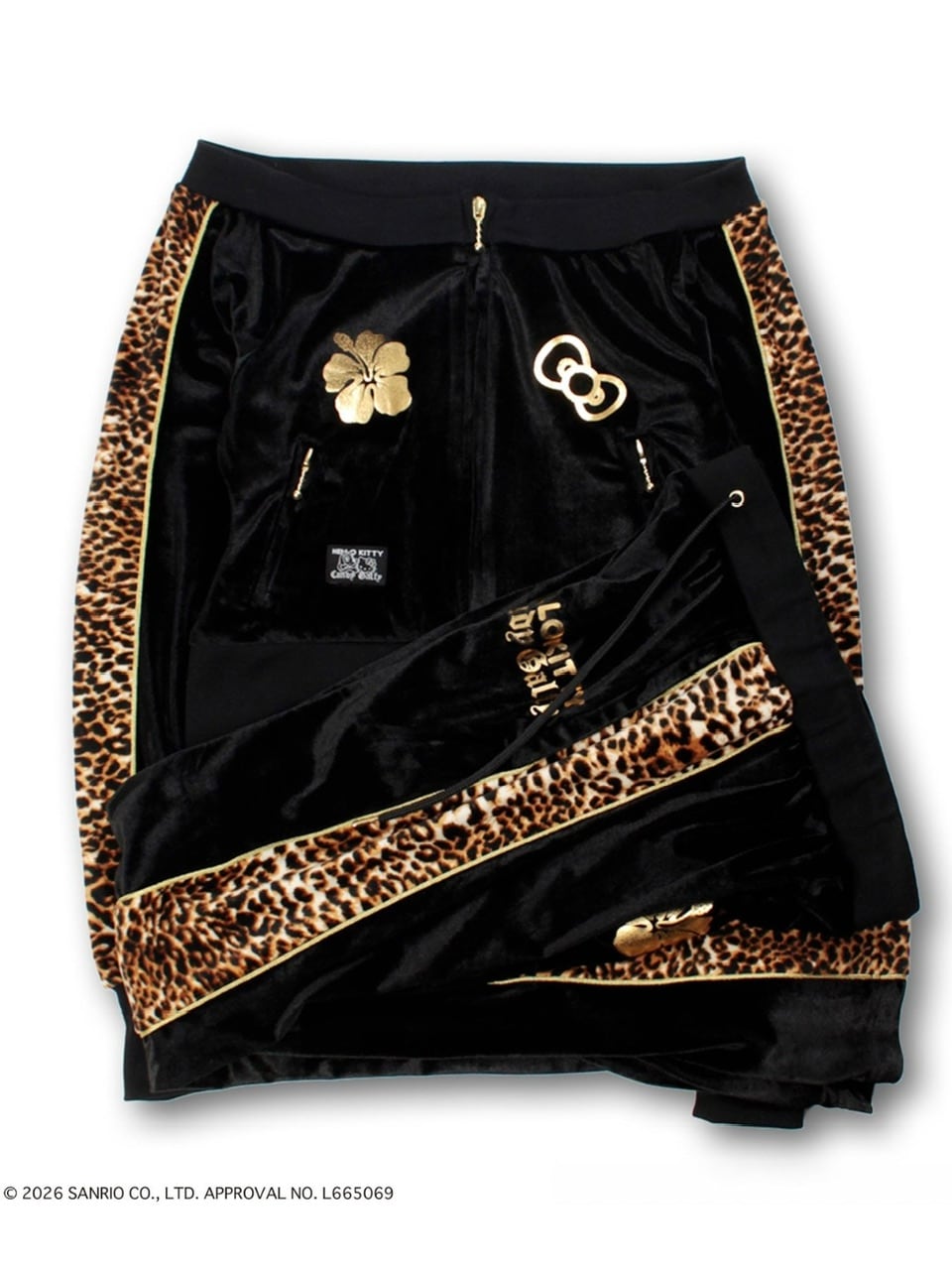 【GALFY×KITTY】いにしえキティギャルSET UP / 【ガルフィー×キティー】ギャルジャージセットアップ