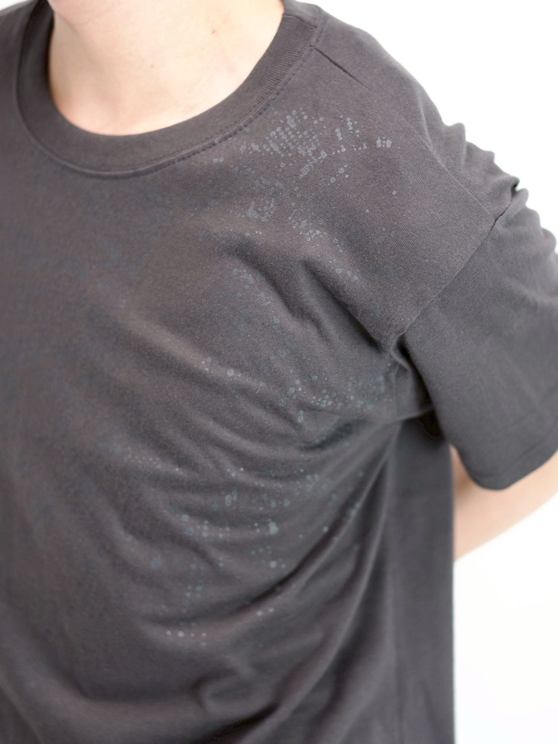 受注制【Chikashitsu +】sunshine printing crop tee (4color)