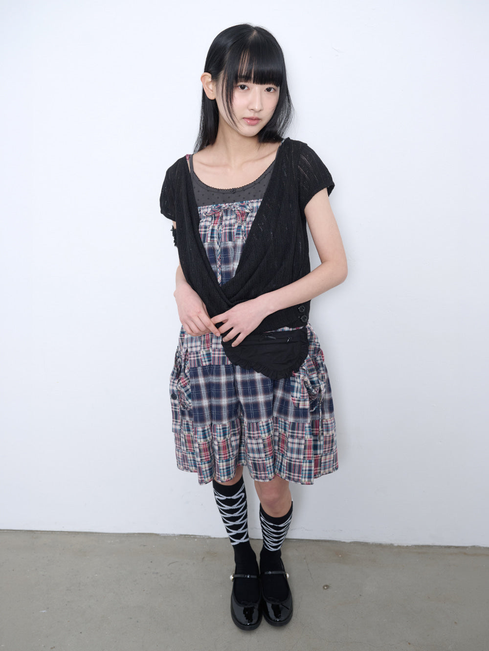 【TUOMIO】LIGHT LAYERED BOLERO