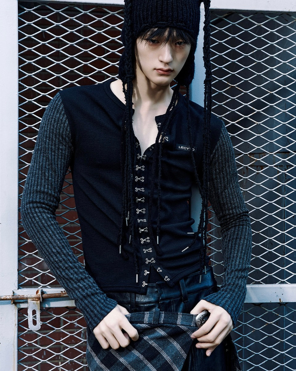 【LECYTO】Hook-Line Slim T-shirt