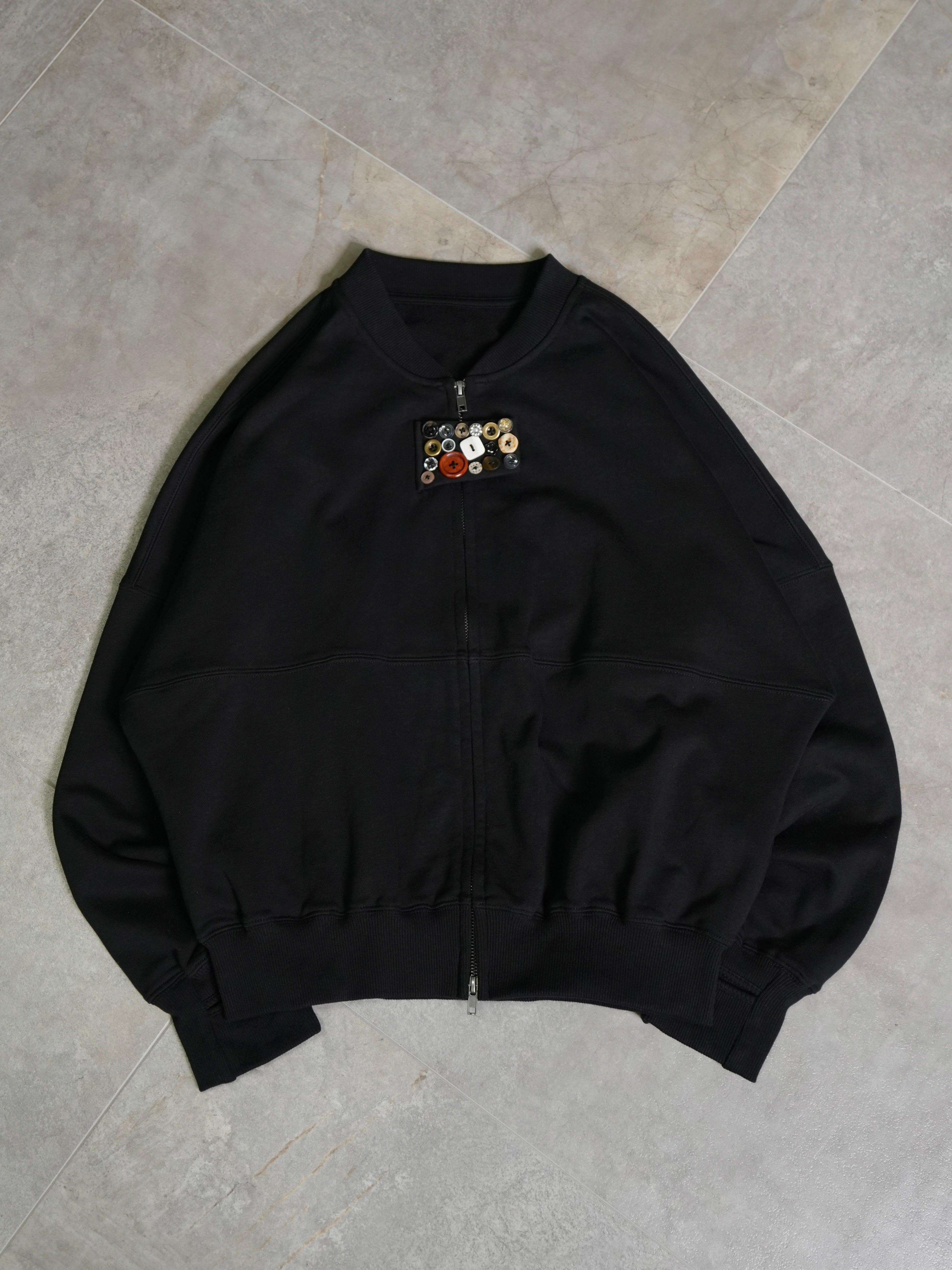 【Lee fi Ne】Multi Button Zip-Up Jacket