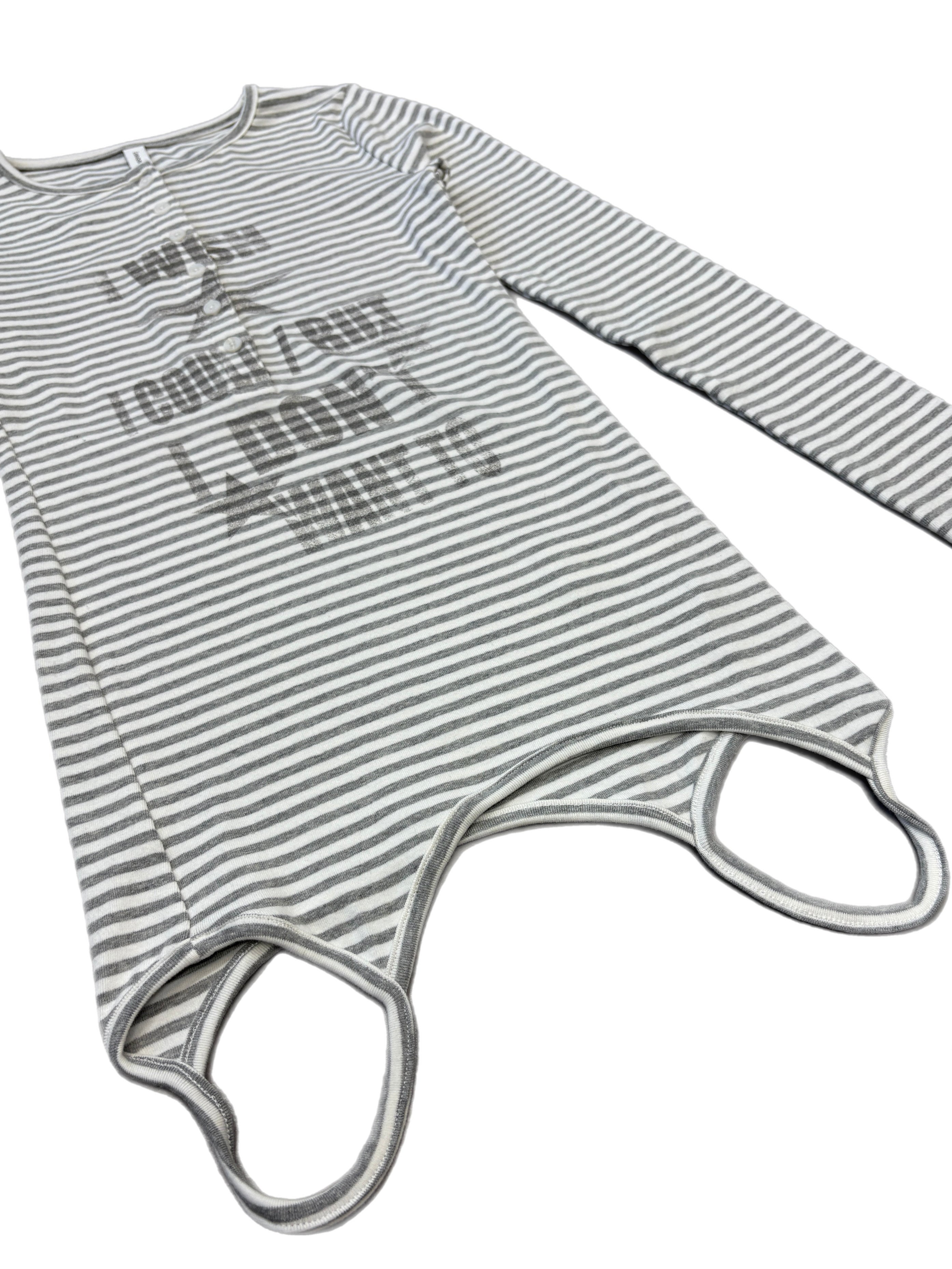 国際配送【BABY09】 3way border print tops (2color)
