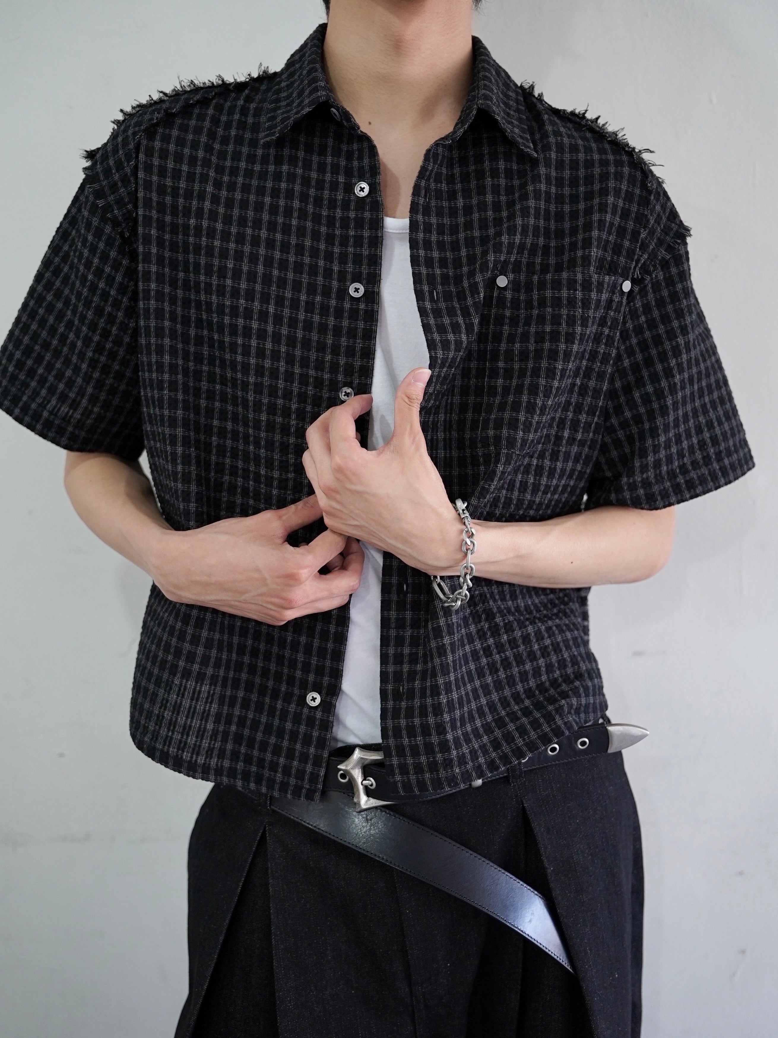 5/23 20:00発売【CHIKASHITSU PLUS HIGH】Anchor links bracelet (2color)
