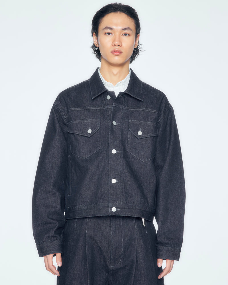 【CS】denim short jacket