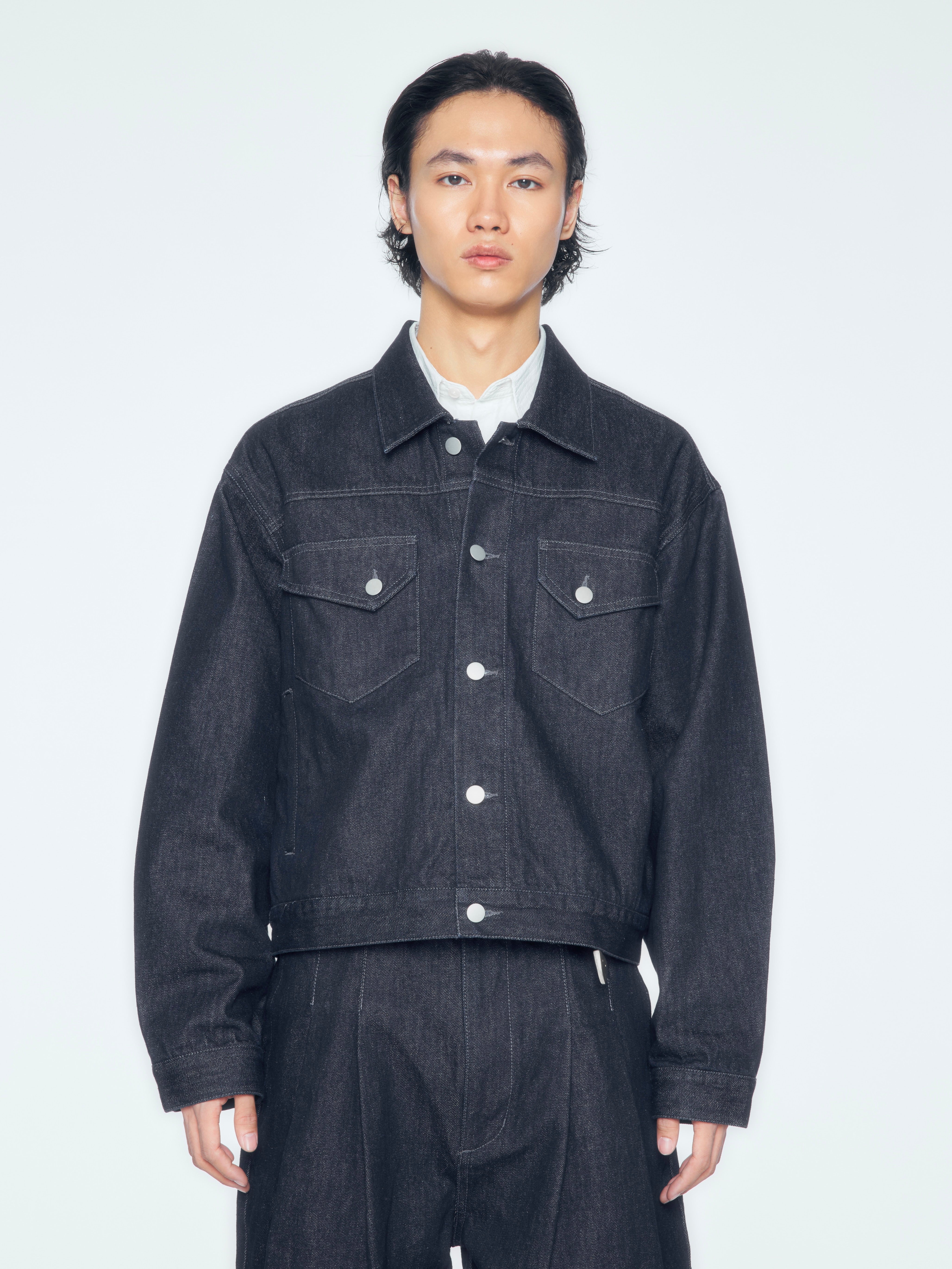 【CS】denim short jacket