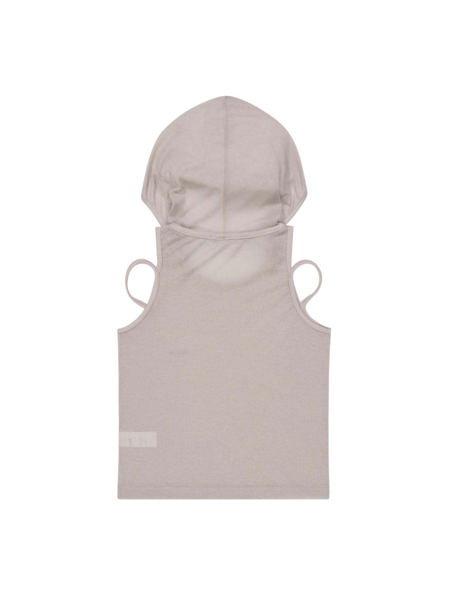 【OJOS】Rib Hood Sleeveless