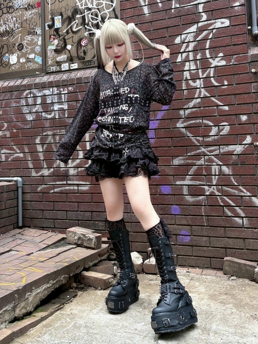 7/11 20:00発売　国際配送【BABY09】cross pearl waist chain (2color)