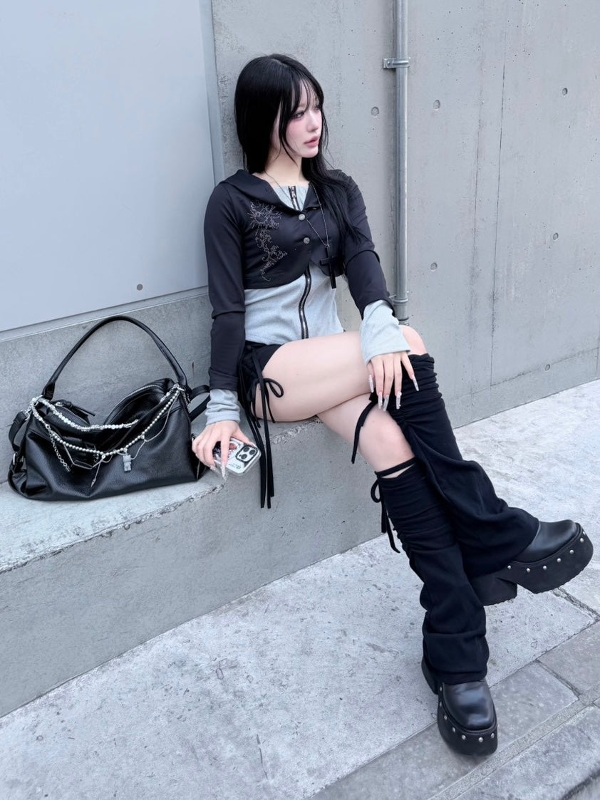 3/1 20:00発売 受注制【nmtc +】bi color vintage zip up hoodie / 【エヌエムティーシープラス】バイカラービンテージジップアップパーカー (2color)