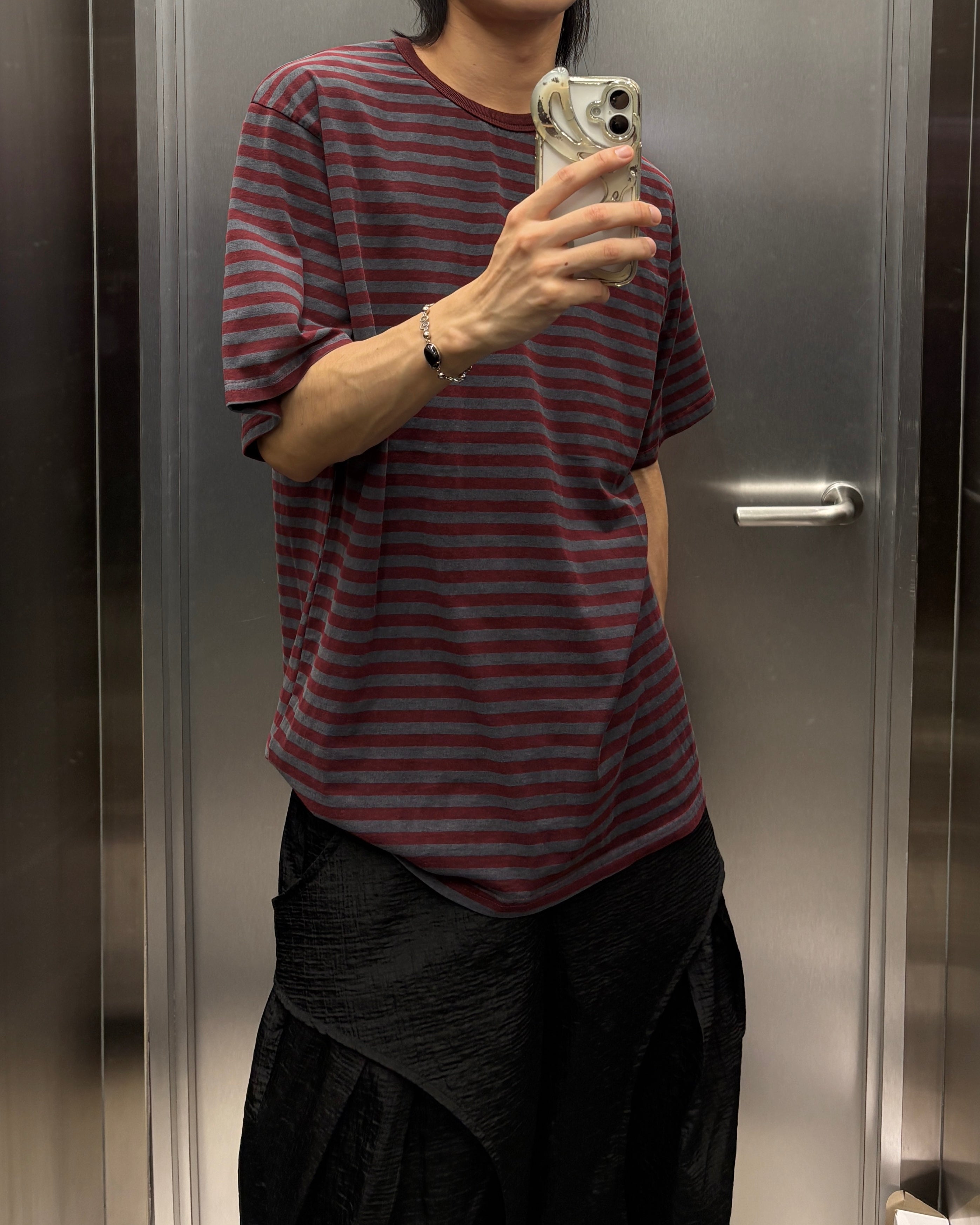 受注制【youll】border tee (3color)
