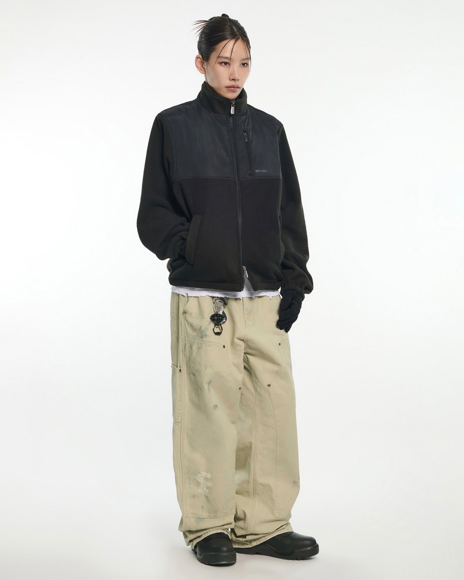【NOMANUAL】C.B FLEECE JACKET