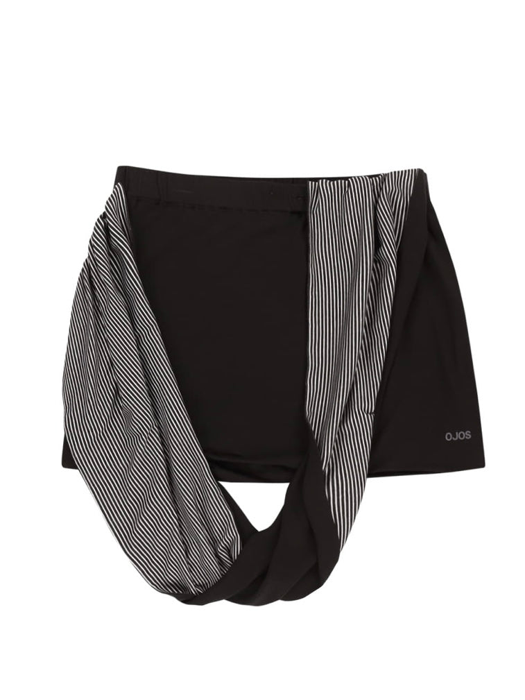 【OJOS】Draped Pumpkin Shorts
