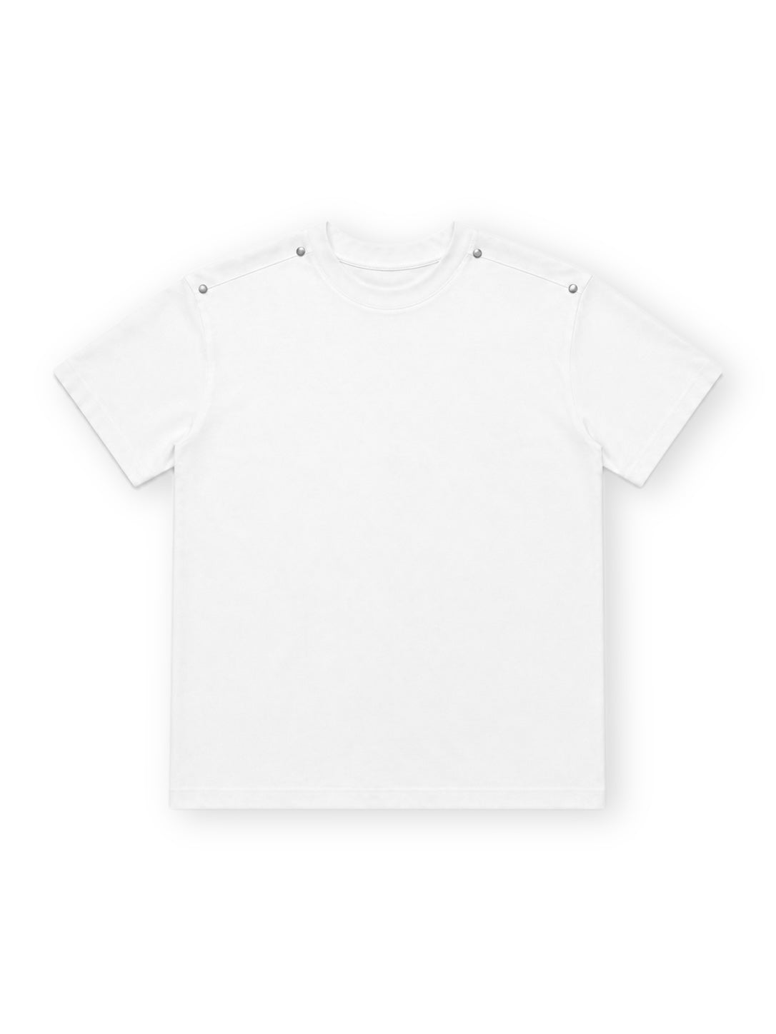 大阪店WEB限定受注制【Chikashitsu +】shoulder rivet t-shirt (3color)