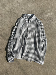 受注制【youll】sheer check shirt (3color)