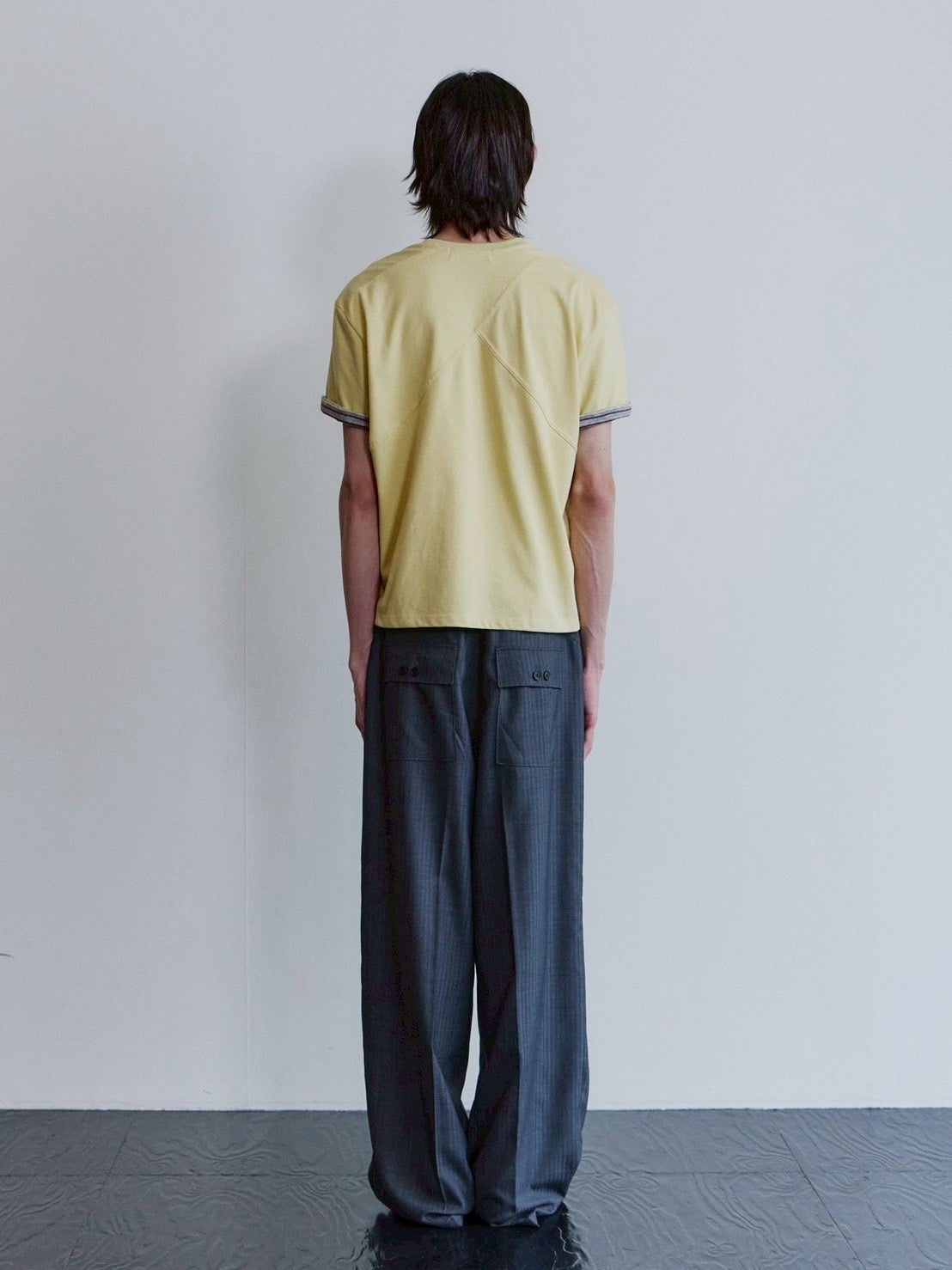 【Waviness】Stripe Layered T-shirts