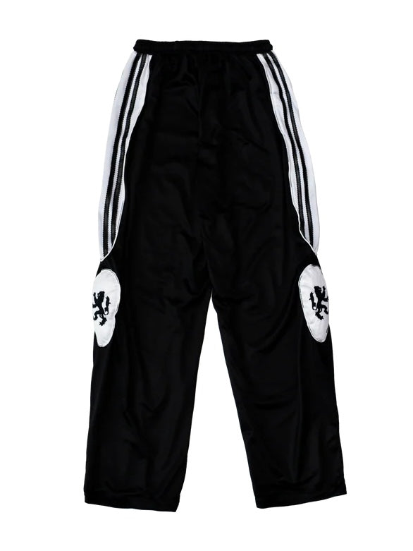 【F.V.V.O】Wild Spirit Embroidered Wolf Pants