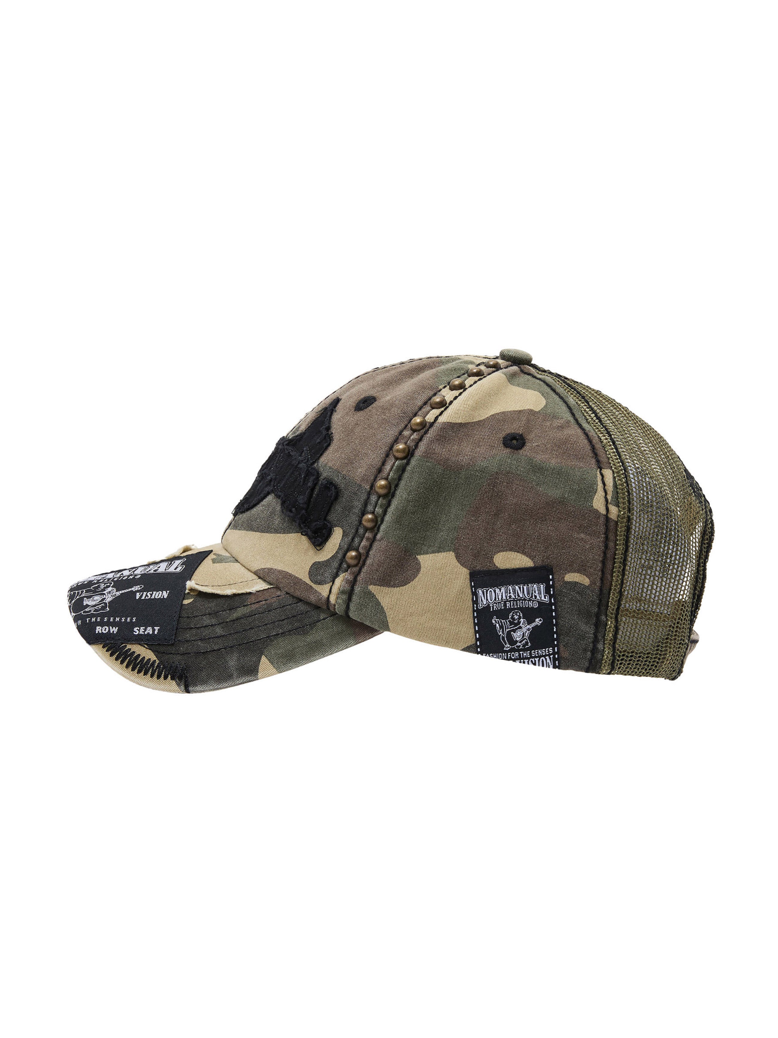 【NOMANUAL×TRUE RELIGION】NO RELIGION PATCH WORK BALLCAP