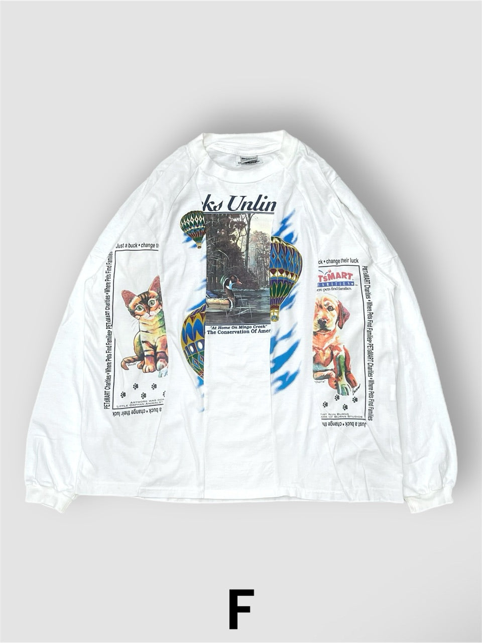【Re +】cutting switch long sleeve (white)