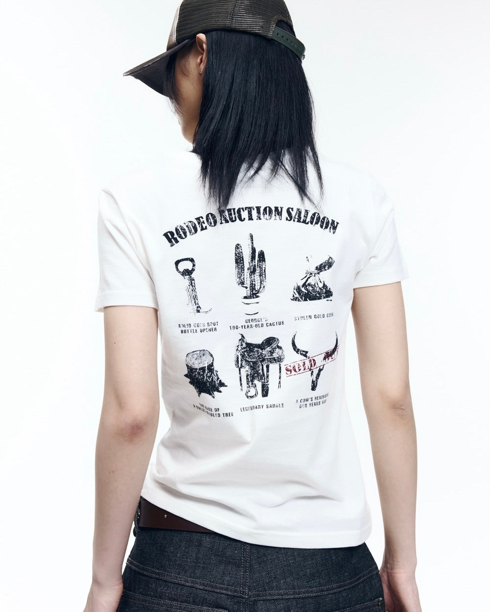 【AAKAM】Rodeo Saloon Half Top