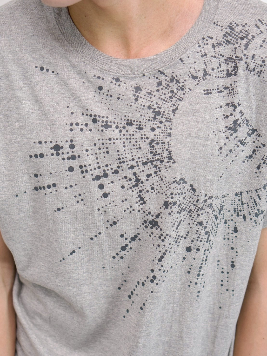 受注制【Chikashitsu +】sunshine printing crop tee (4color)