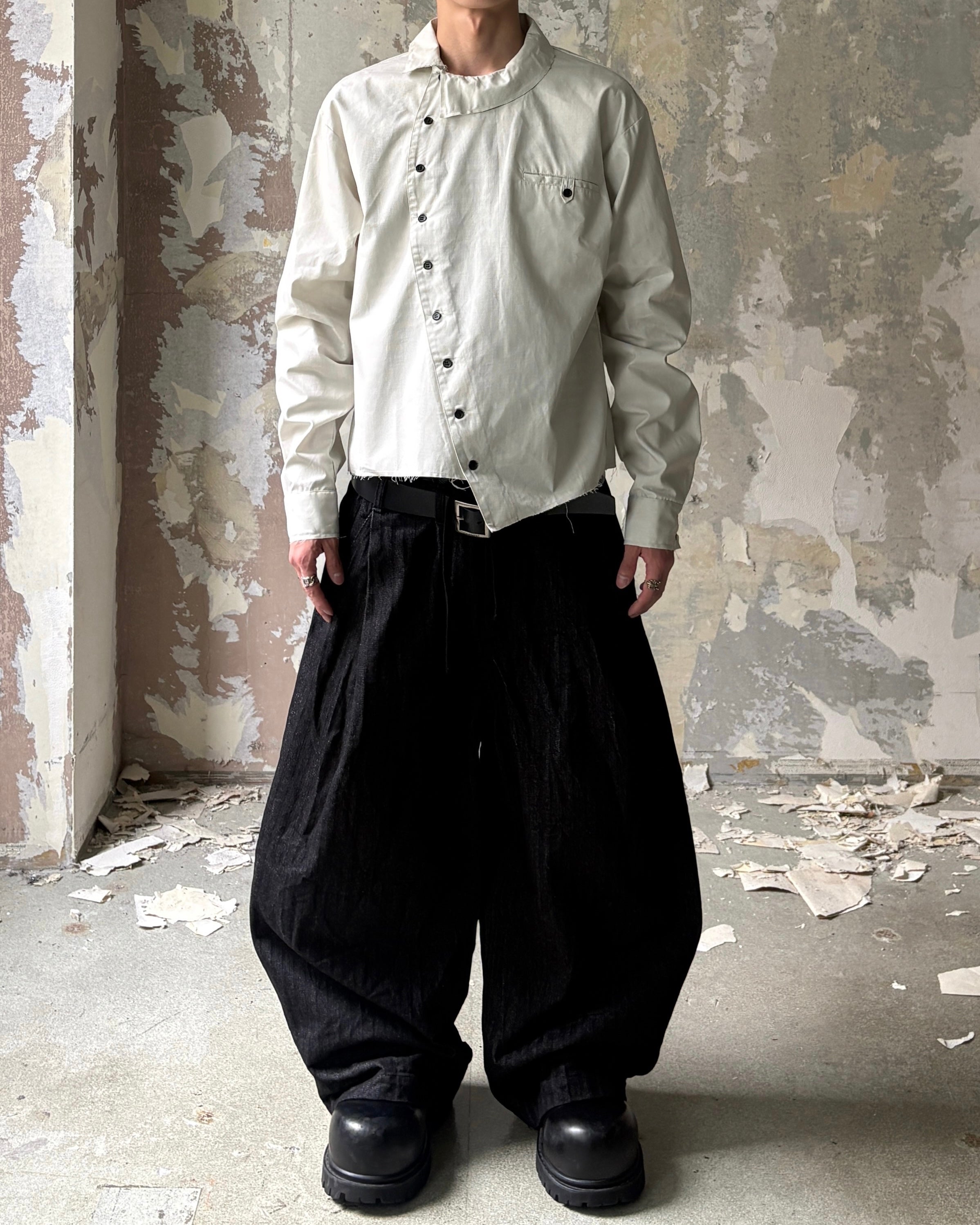 【Lee fi Ne】Offset Fade Shirt