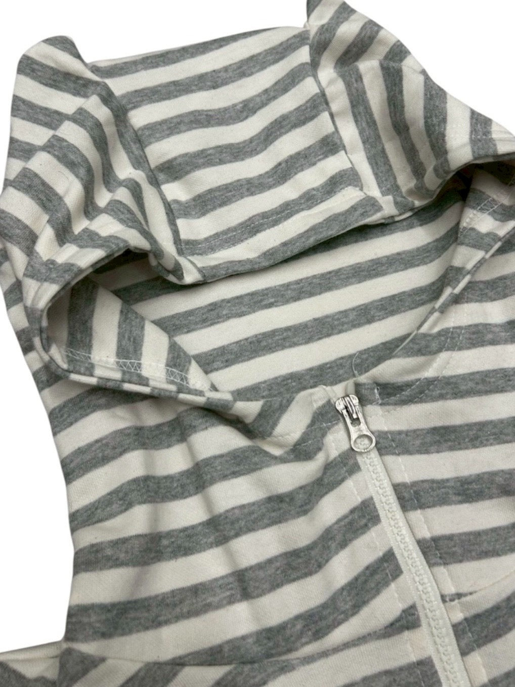 3/1 20:00発売 受注制【nmtc +】border horn zip up hoodie / 【エヌエムティーシープラス】ボーダーホーンジップアップパーカー (2color)