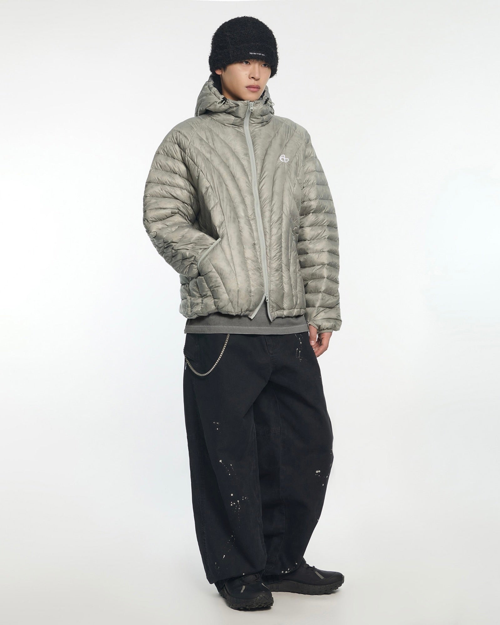 【NOMANUAL】PAINTED WORK PANTS