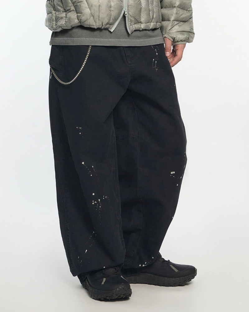【NOMANUAL】PAINTED WORK PANTS