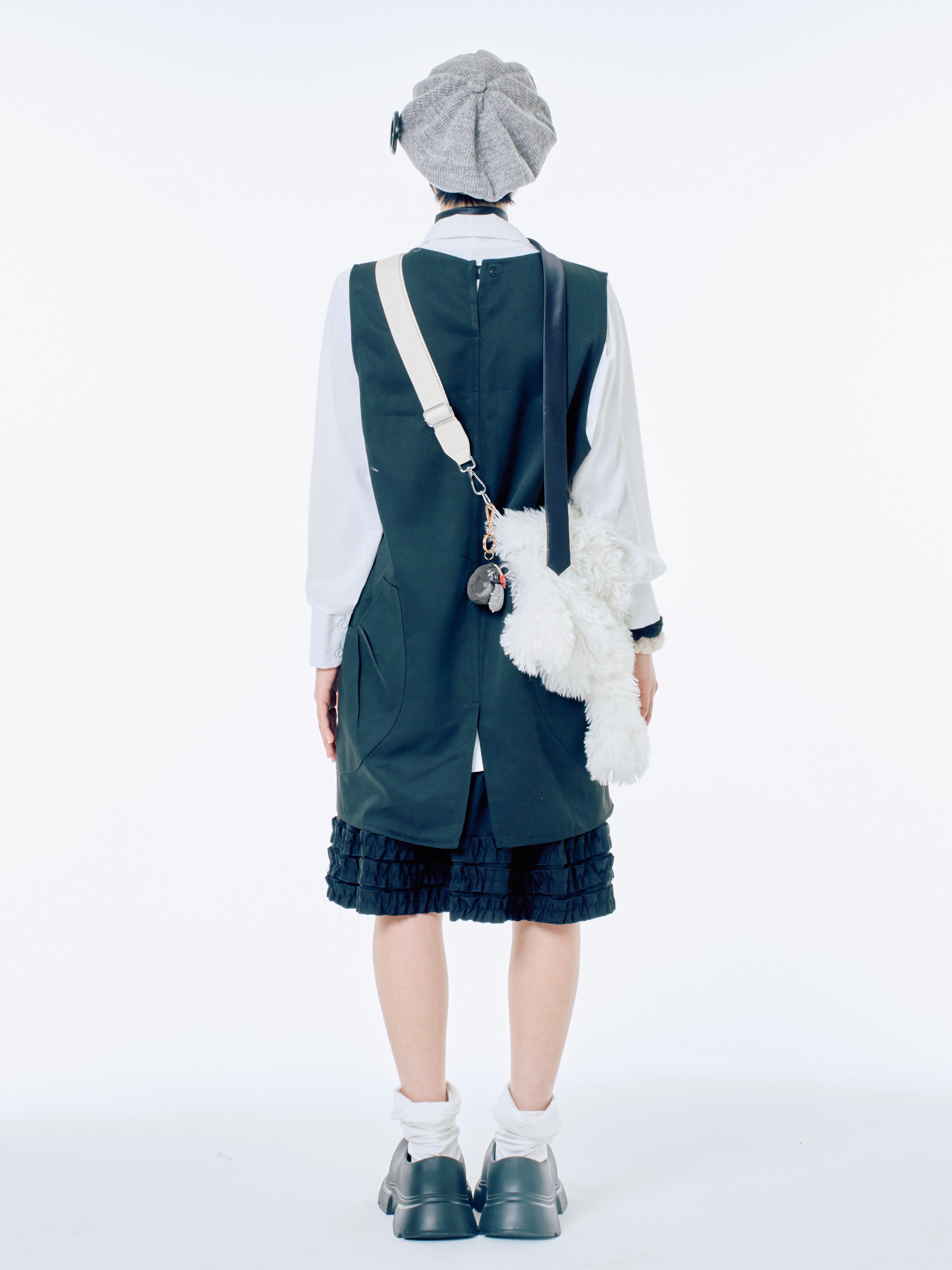 国際配送【Nerd out XU】collar knee socks (3color) / 【ナードアウトエックスユ】カラーニーソックス