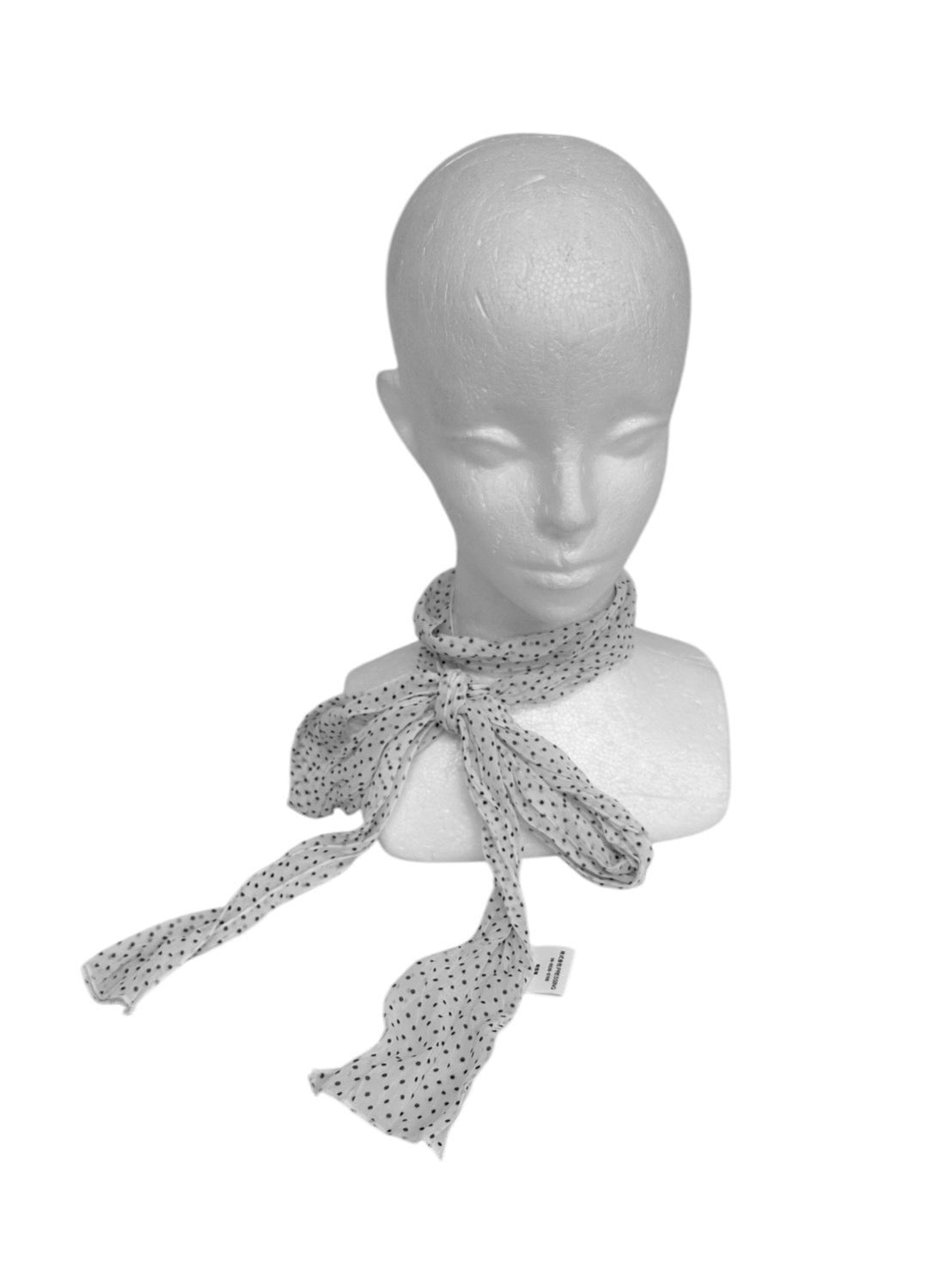 7/10 20:00発売 受注制【nmtc+】Chiffon Dot Scarf (2color)
