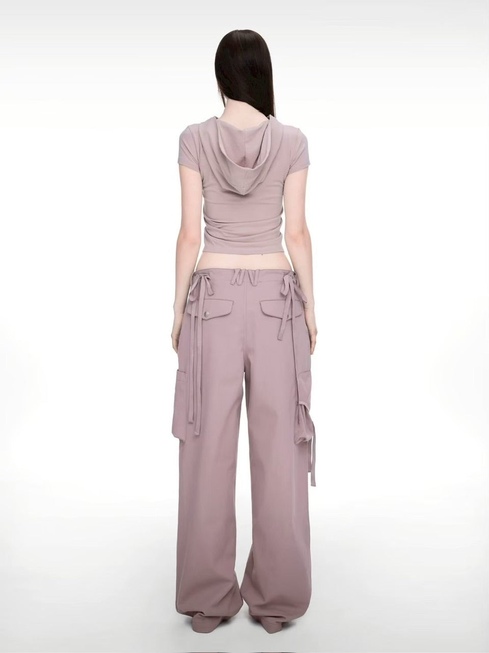 【NACHE】HEART BRAID HOODIE T-SHIRT