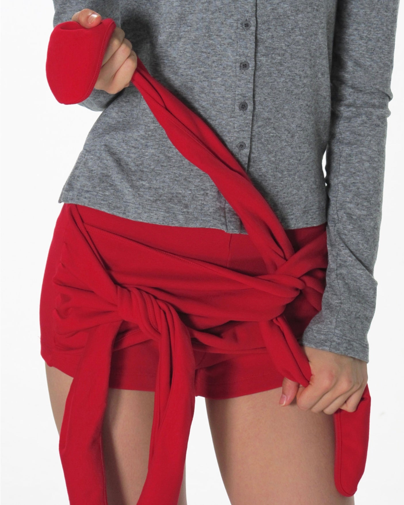 【CRANK】DOUBLE TIED MICRO SHORTS