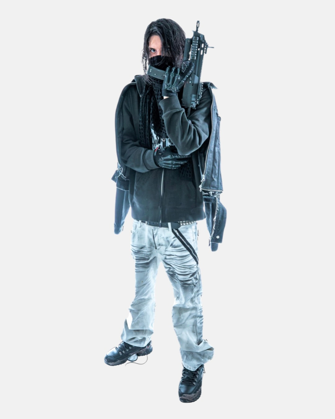 【LOIN ARMIS】 Abandoned Repair baggy jeans