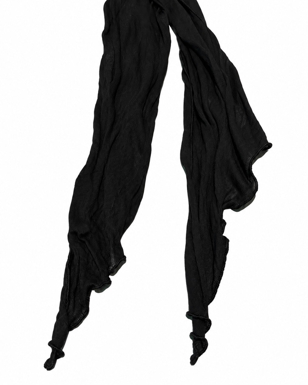 受注制【Never mind the XU】TWISTED LONG SCARF (4color)