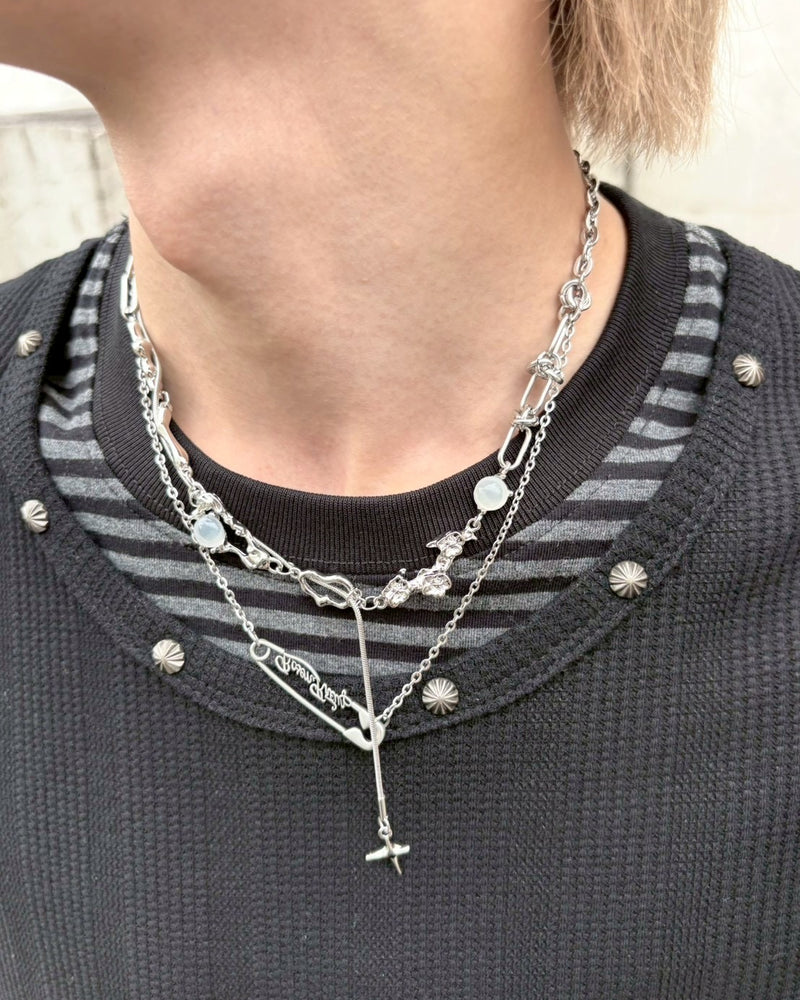 受注制【nmtc+】cross chain necklace