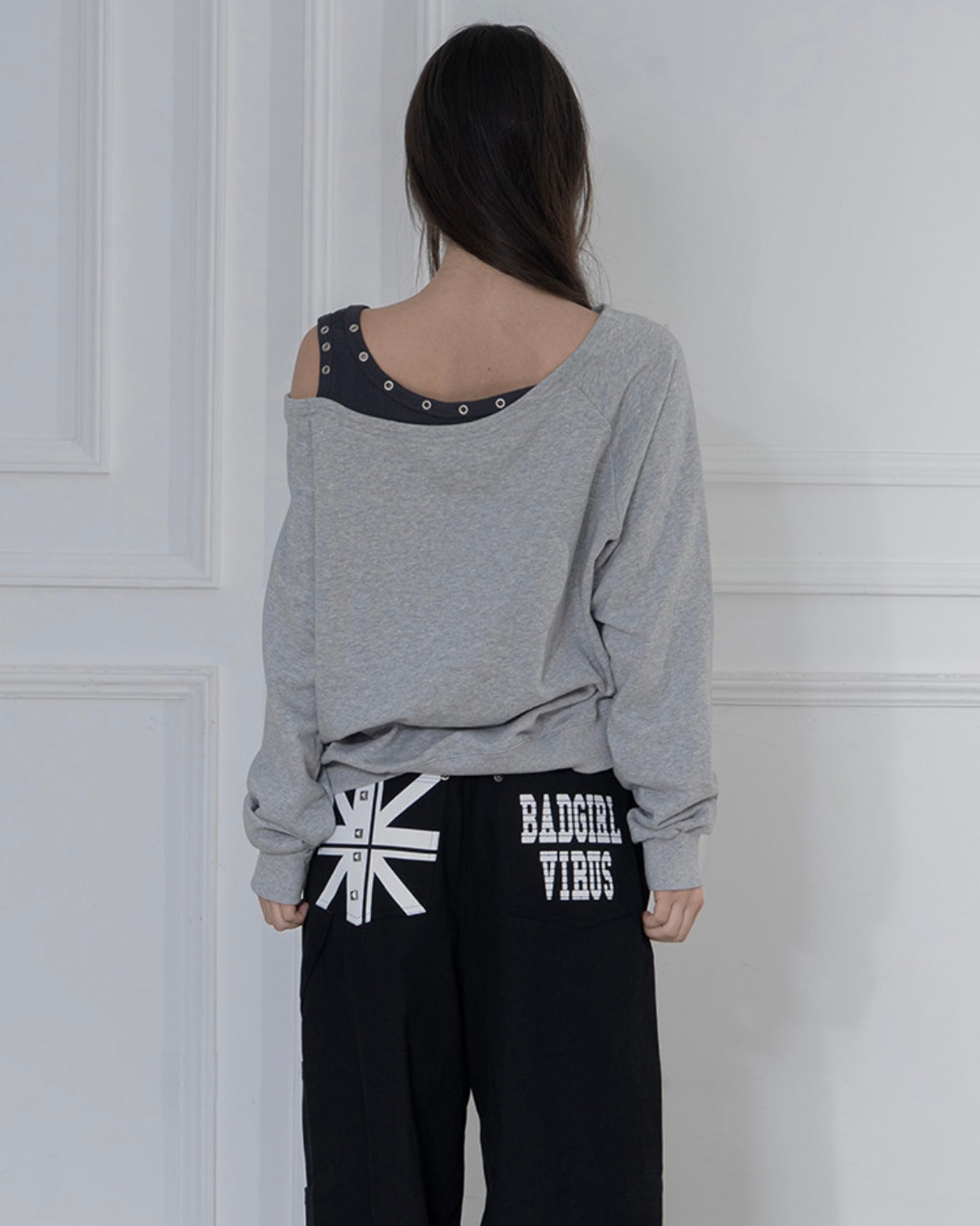 【FANCY CLUB】ROSARY NOIRER SWEATSHIRT