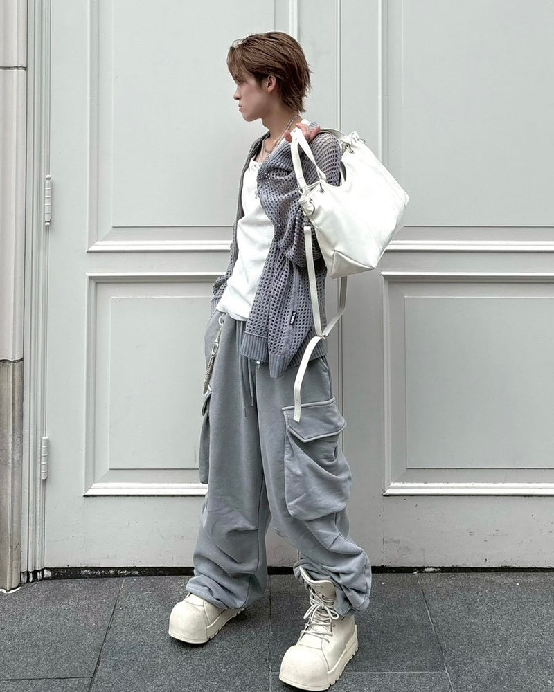 受注制【nmtc+】Crossbody Shoulder Tote Bag (3color)