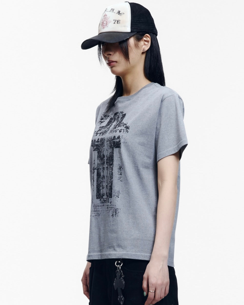 【AAKAM】Razor Cross Half Top