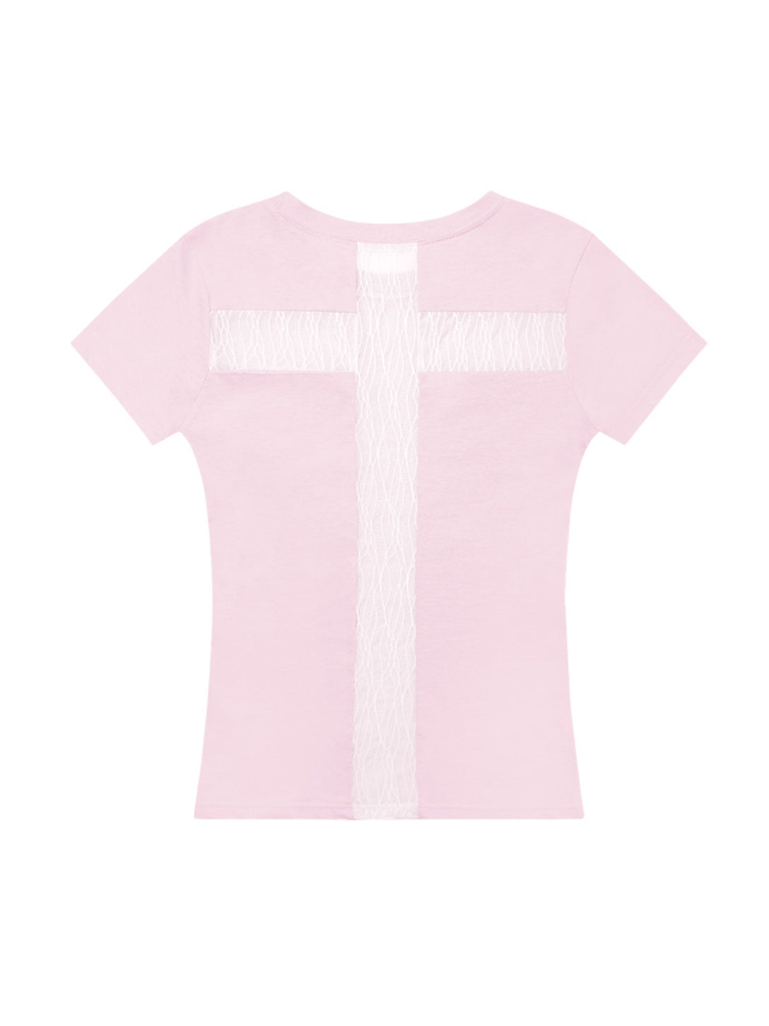 【FANCY CLUB】BACK CROSS TEE