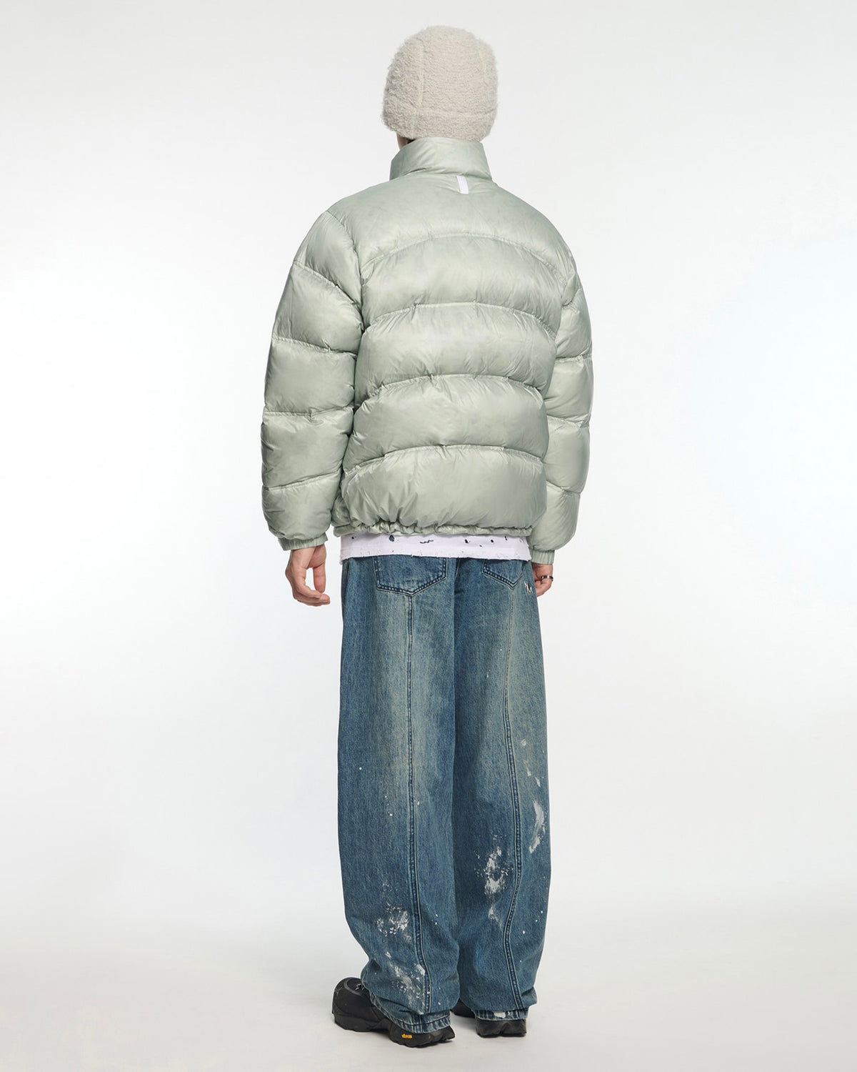【NOMANUAL】DUO LINE SHEER DUCK DOWN
