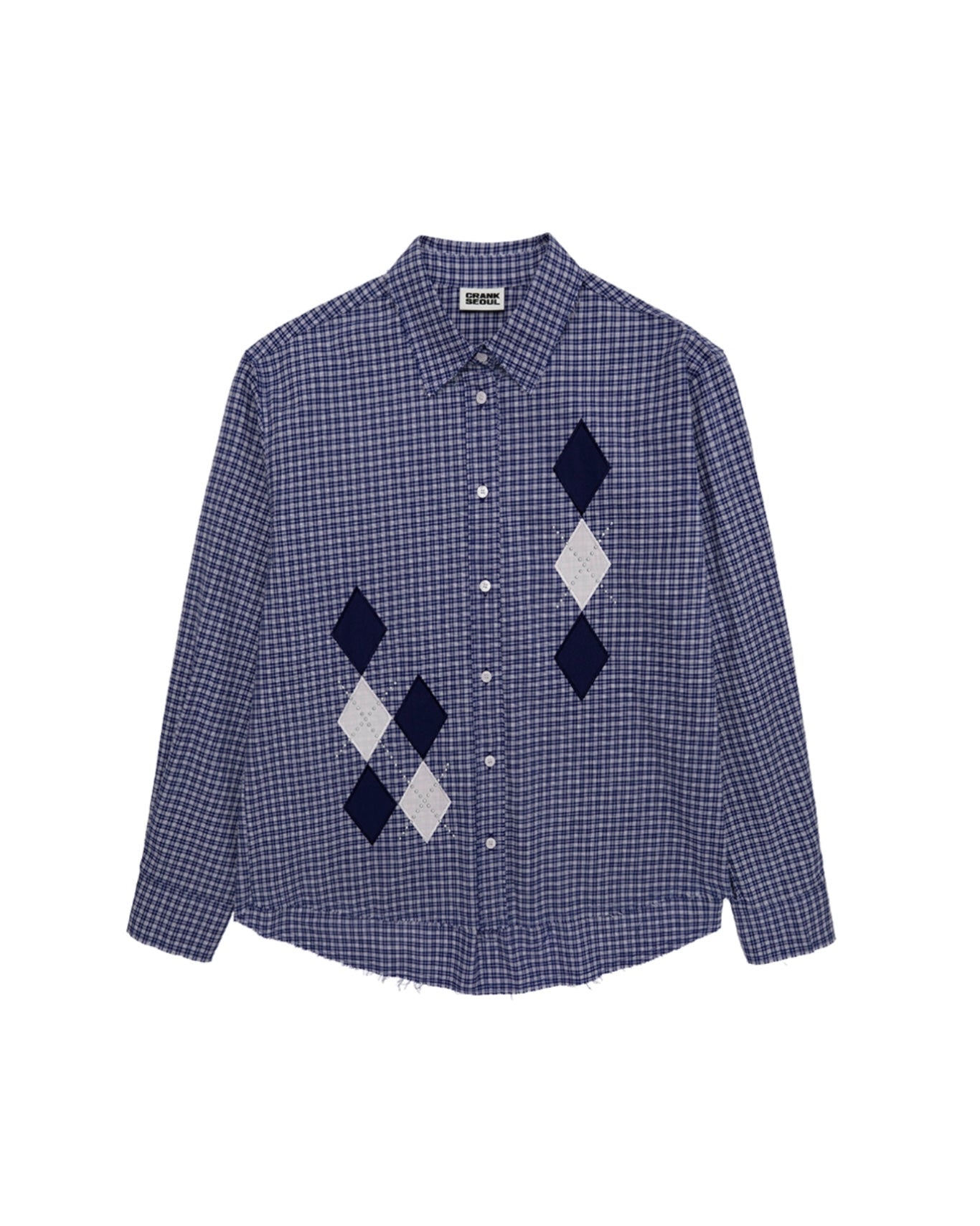 【CRANK】ARGYLE CHECK SHIRTS