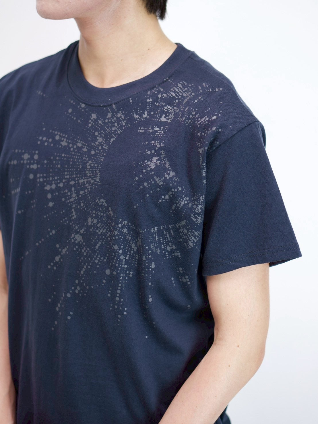 受注制【Chikashitsu +】sunshine printing crop tee (4color)